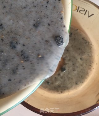 黑芝麻马蹄糊的做法步骤：8