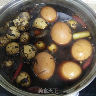 五香鹌鹑蛋的做法步骤：5