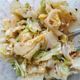 凉拌手撕包菜的做法步骤：3