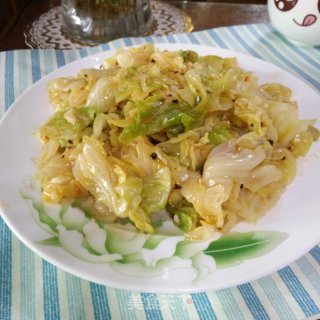 凉拌手撕包菜的做法步骤：4