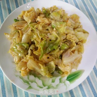 凉拌手撕包菜的做法步骤：5