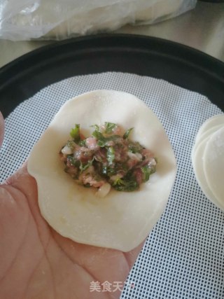 野水芹饺子的做法步骤：7