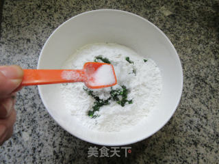 肉松馅芹叶团的做法步骤：7