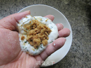 肉松馅芹叶团的做法步骤：10