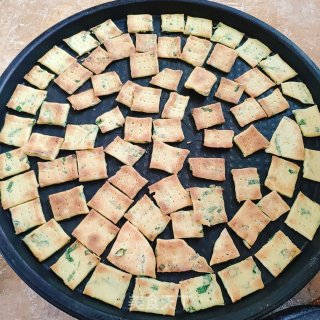 葱油苏打饼干的做法步骤：16