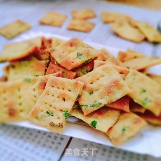 葱油苏打饼干的做法步骤：17