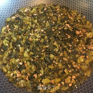 肉末炒酸菜的做法步骤：5