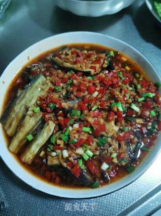 蒜蓉茄子的做法步骤：8
