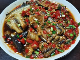 蒜蓉茄子的做法步骤：9