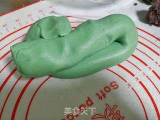 艾草青团的做法步骤：3