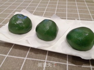 艾草青团的做法步骤：9