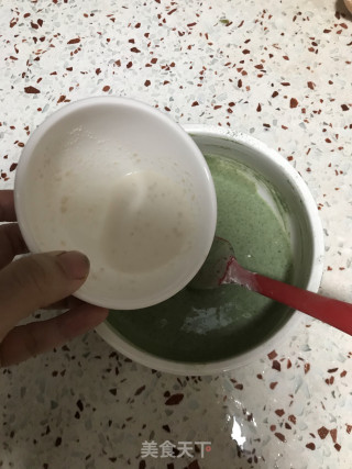 艾草发糕的做法步骤：6