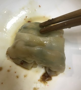 韭菜鸡蛋蒸饺的做法步骤：10