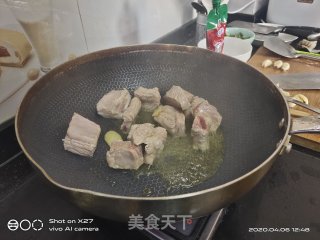 番茄酱红烧排骨的做法步骤：3