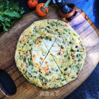 美味葱花饼的做法步骤：13