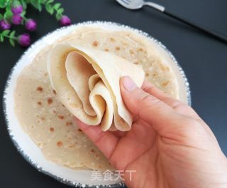 莜麦鸡蛋软饼的做法步骤：9