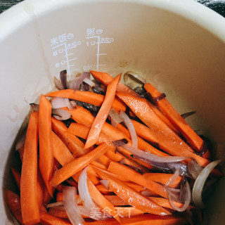 风干肉抓饭的做法步骤：7