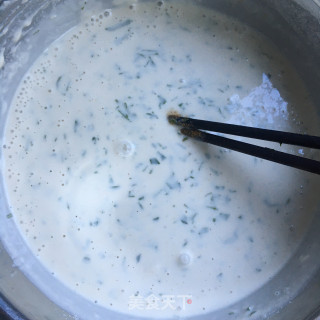 嫩花椒叶煎饼的做法步骤：6