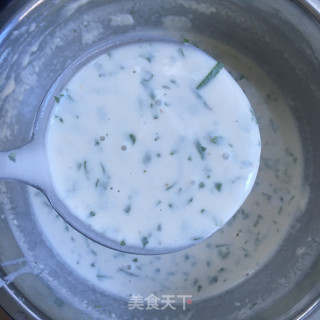 嫩花椒叶煎饼的做法步骤：7