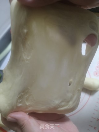 豆沙蜜豆面包的做法步骤：4