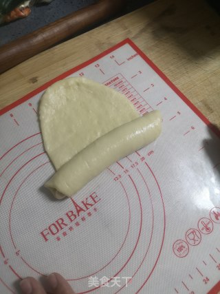 豆沙蜜豆面包的做法步骤：6