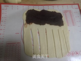 豆沙蜜豆面包的做法步骤：13