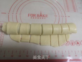 豆沙蜜豆面包的做法步骤：14