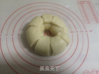 豆沙蜜豆面包的做法步骤：15