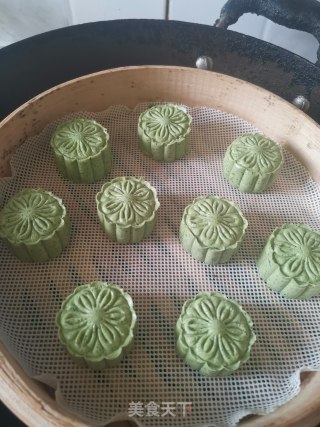 鼠曲草青团（粑粑）的做法步骤：8