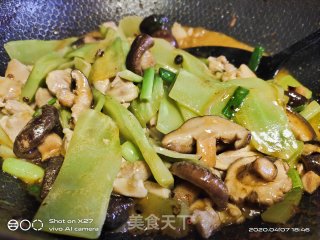 莴笋炒鸡肉的做法步骤：11