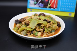 莴笋炒鸡肉的做法步骤：14
