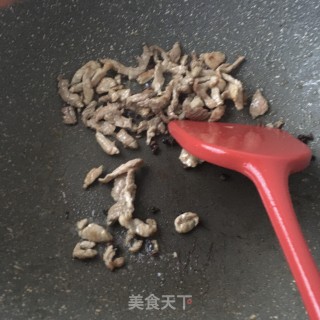 肉丝炒莴苣的做法步骤：4