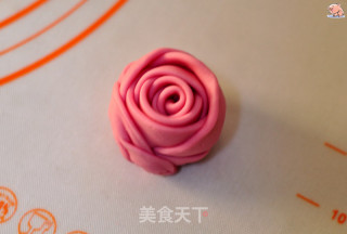 玫瑰花馒头的做法步骤：7