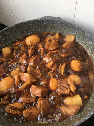 鲍鱼鸡蛋烧肉的做法步骤：18