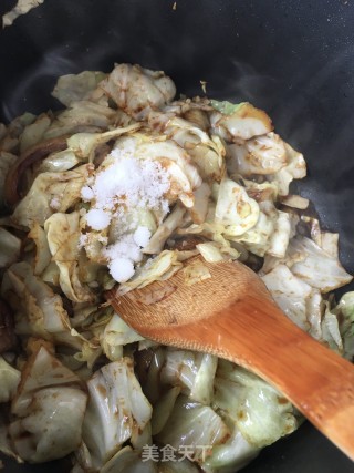 糖醋包菜的做法步骤：7