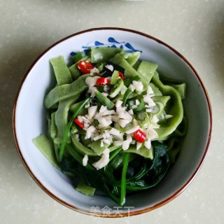菠菜面的做法步骤：18