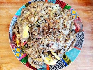 荞麦面鸡蛋煎饼的做法步骤：10