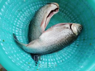 炖鲫鱼汤的做法步骤：1