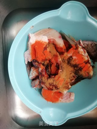 垮炖草鱼的做法步骤：4