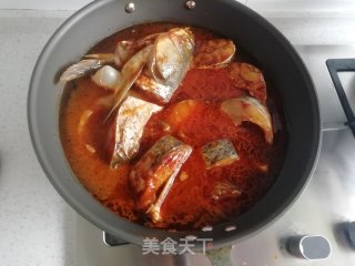 垮炖草鱼的做法步骤：8