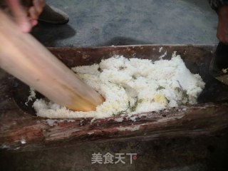 专属清明时节的清明粑的做法步骤：5