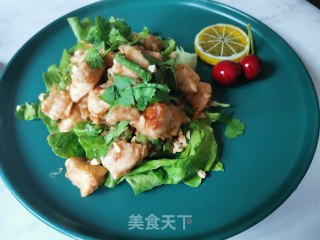 花生酱鸡胸肉—东南亚风味的做法步骤：5