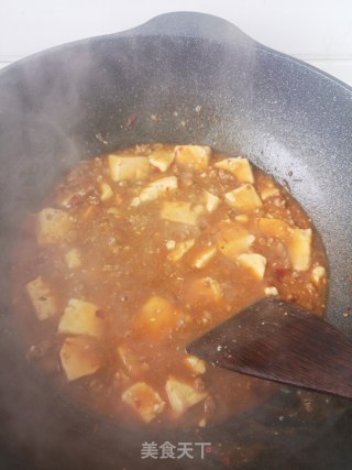 麻婆豆腐的做法步骤：11