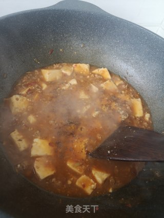 麻婆豆腐的做法步骤：12