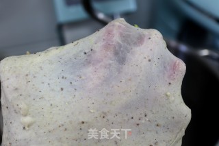 多谷麻糬肉松面包的做法步骤：4