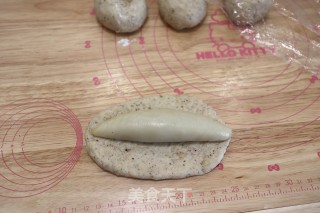 多谷麻糬肉松面包的做法步骤：17