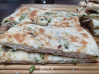 发面葱油饼的做法步骤：12