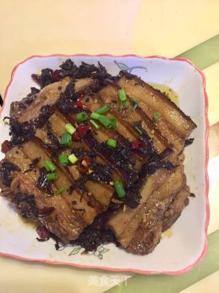 梅菜扣肉的做法步骤：10