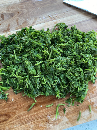 凉拌野黄菊叶的做法步骤：4