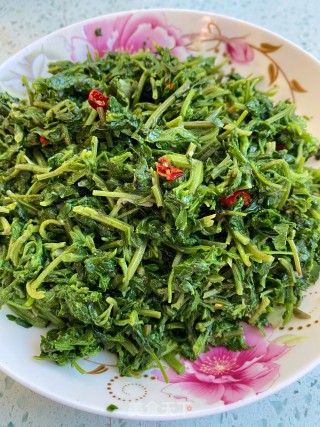 凉拌野黄菊叶的做法步骤：9